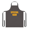 Handmade apron featuring an Icarly inspired Penny Tee design with a special ham graphic