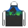 Artistic mangrove-inspired acrylic apron handmade by Mallory Georg