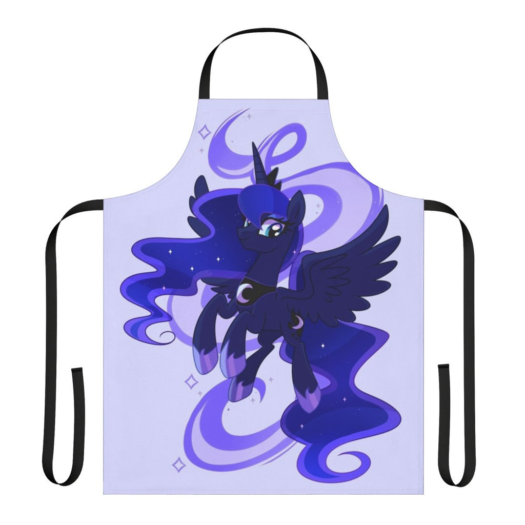 Handmade apron featuring a custom Woona design for My Little Pony fans