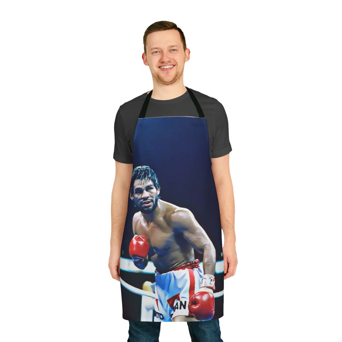 Roberto Duran Hands of Stone Boxing Apron
