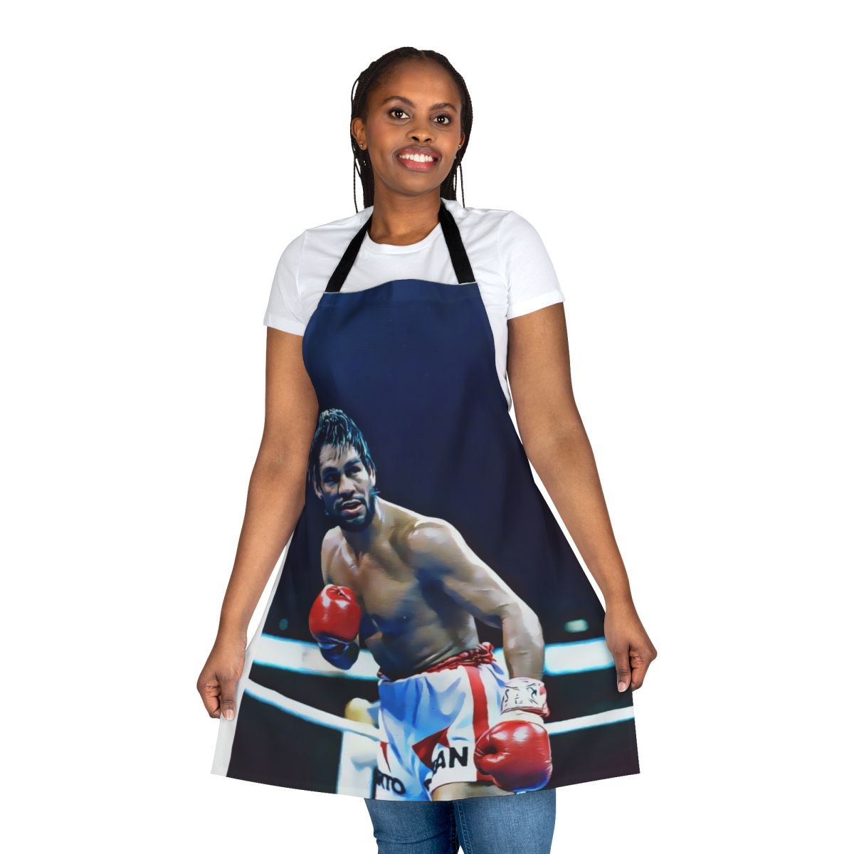 Roberto Duran Hands of Stone Boxing Apron