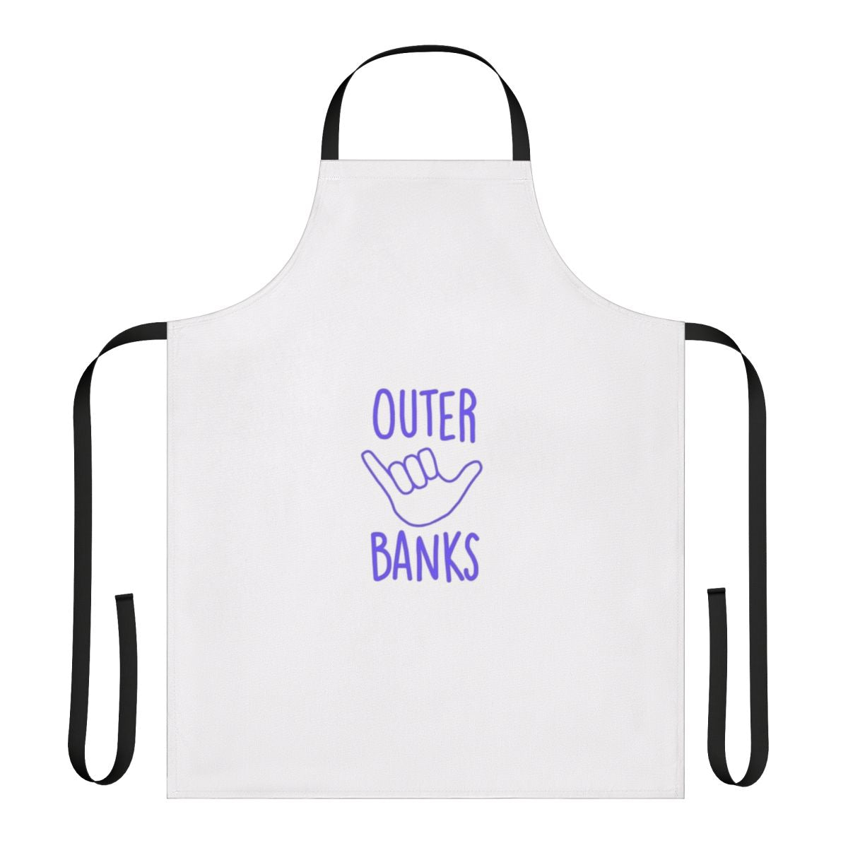 Outer Banks themed apron with "Hang Loose" design