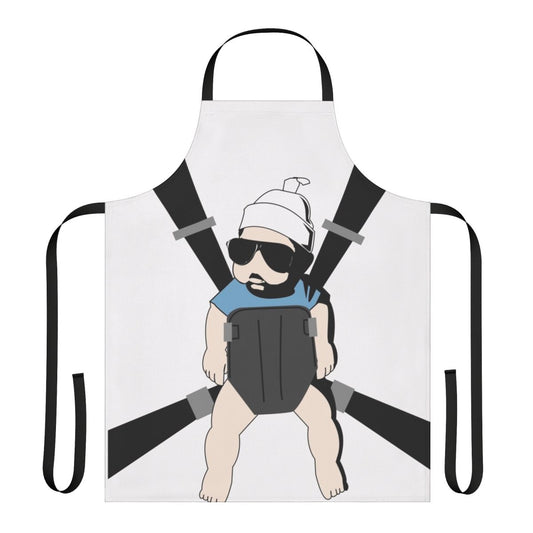 Hangover-Inspired Baby Apron with Comedy Movie Theme