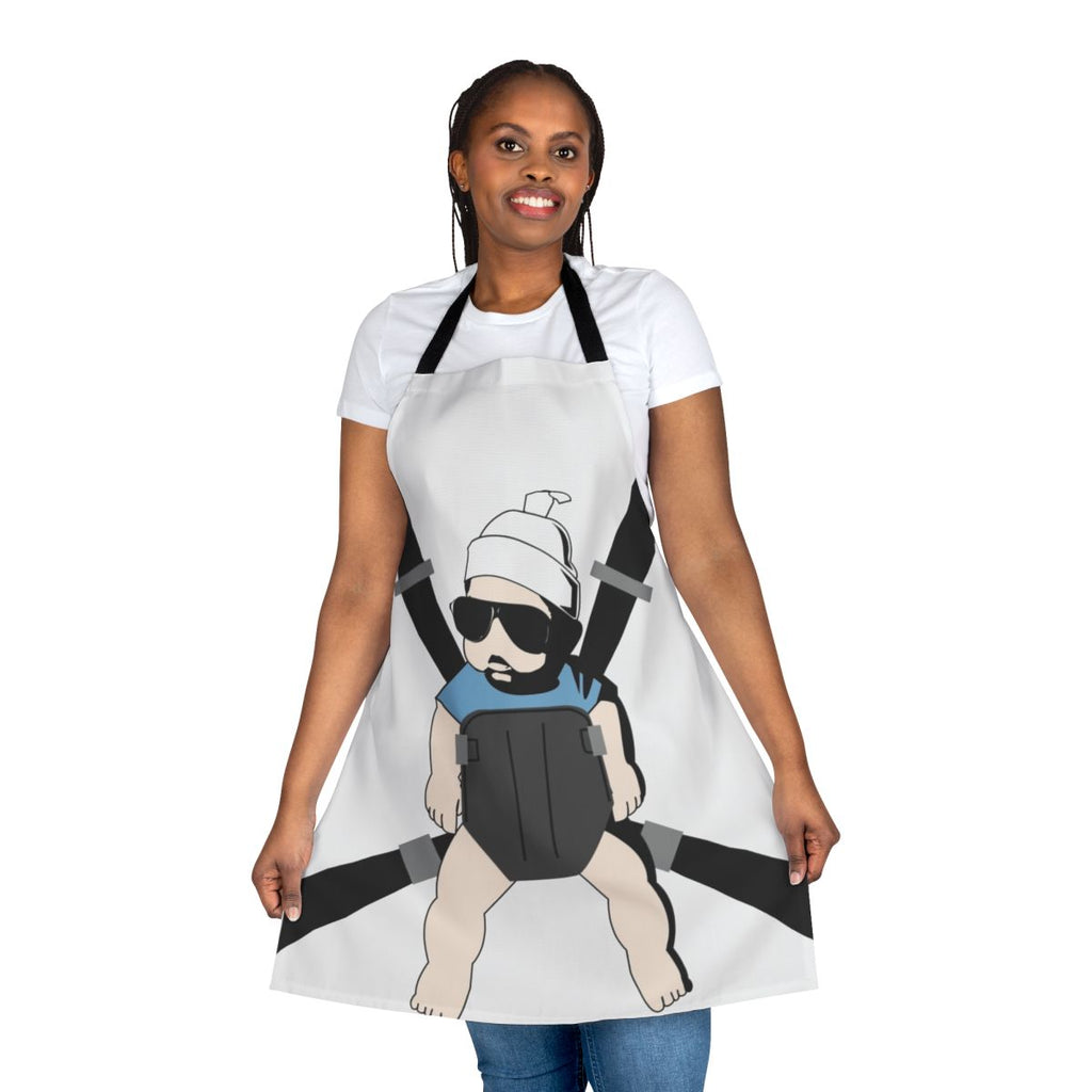 Hangover-Inspired Baby Apron with Comedy Movie Theme