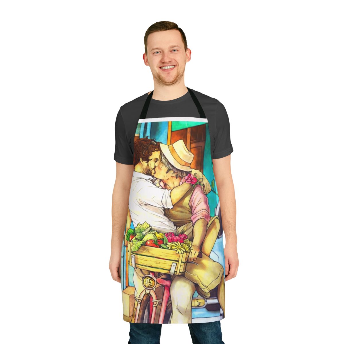 Hannibal TV show themed Valentines Day apron