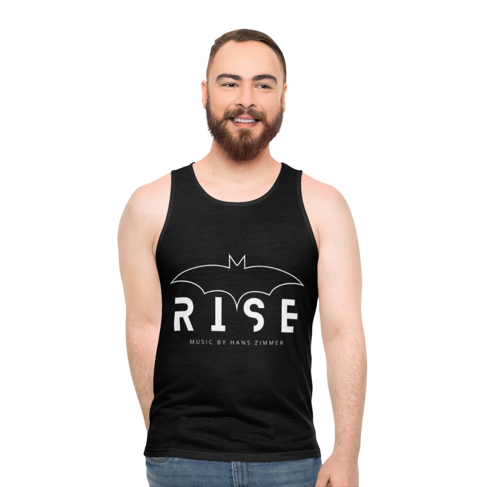 Unisex tank top with Hans Zimmer movie music design