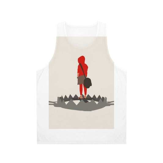 Hard Candy minimalist unisex tank top with geeky movie-inspired design