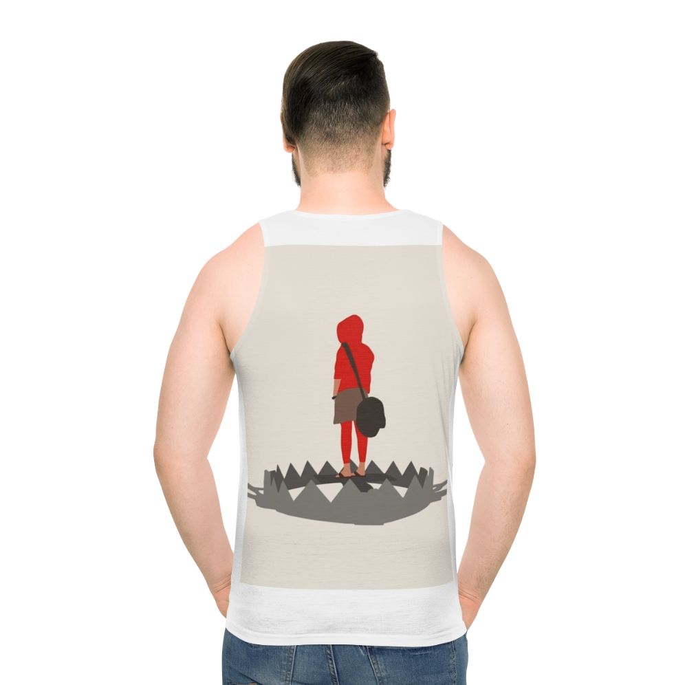 Hard Candy minimalist unisex tank top with geeky movie-inspired design