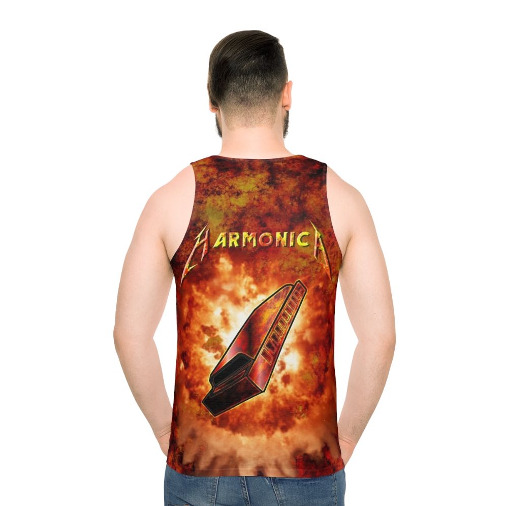 Hard Rock Harmonica Unisex Tank Top