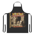 Hard Times and Nursery Rhymes inspired apron with Social Distortion band design