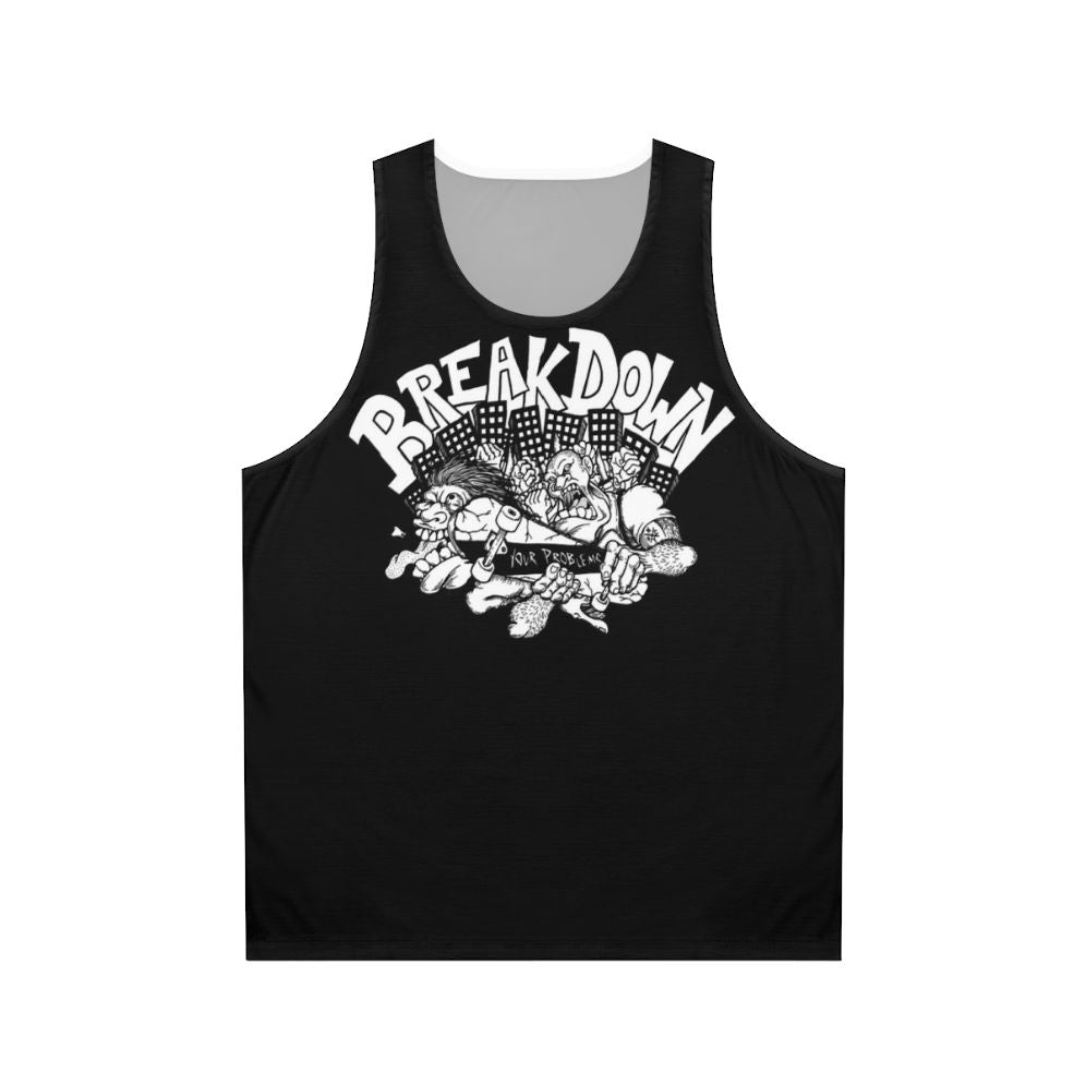 Hardcore unisex tank top