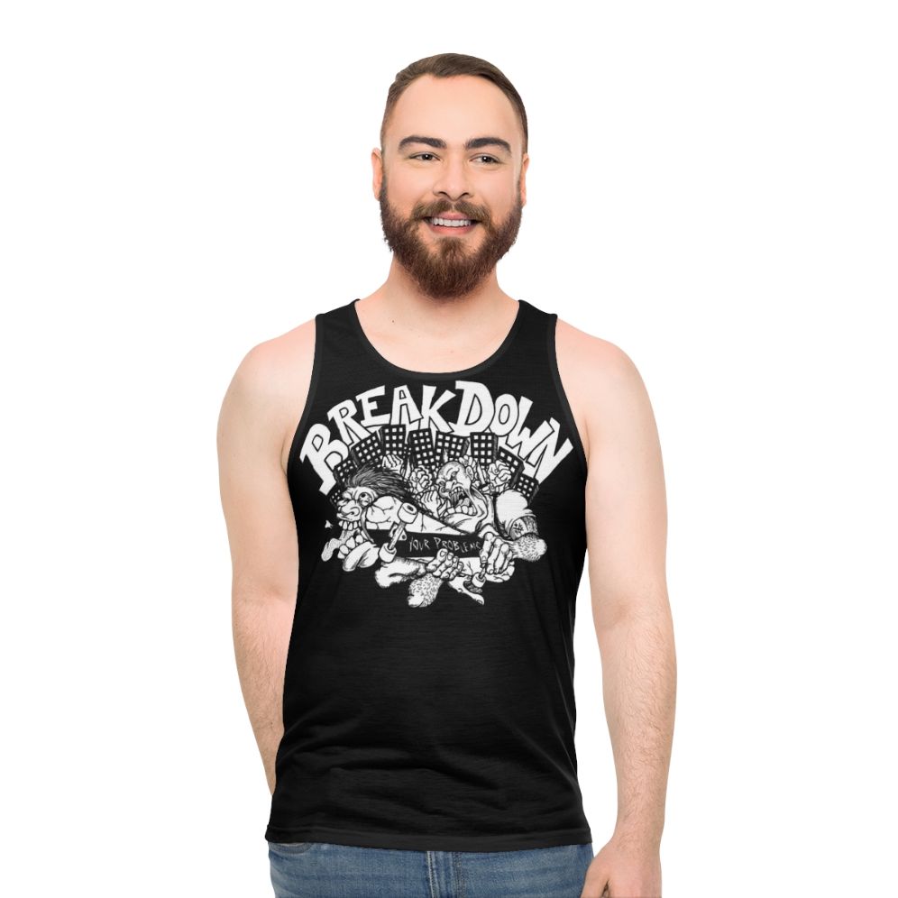 Hardcore unisex tank top