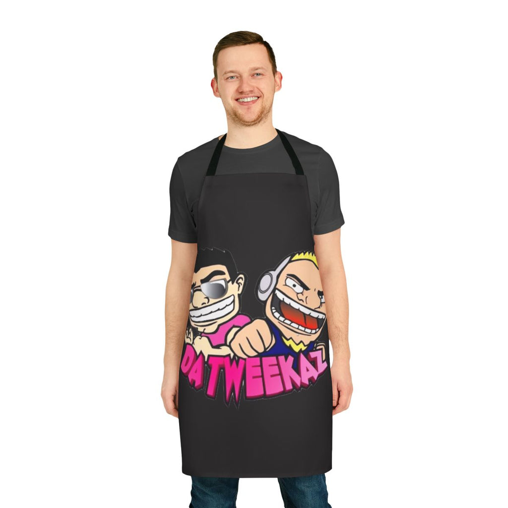 Stylish and durable apron featuring the Datweekaz logo and design, perfect for hardstyle fans and music festival enthusiasts.