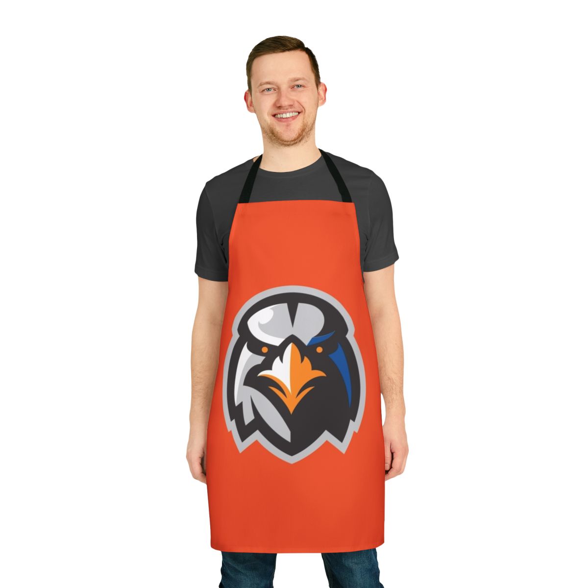 Harford County baseball team Ironbirds logo printed on a durable apron