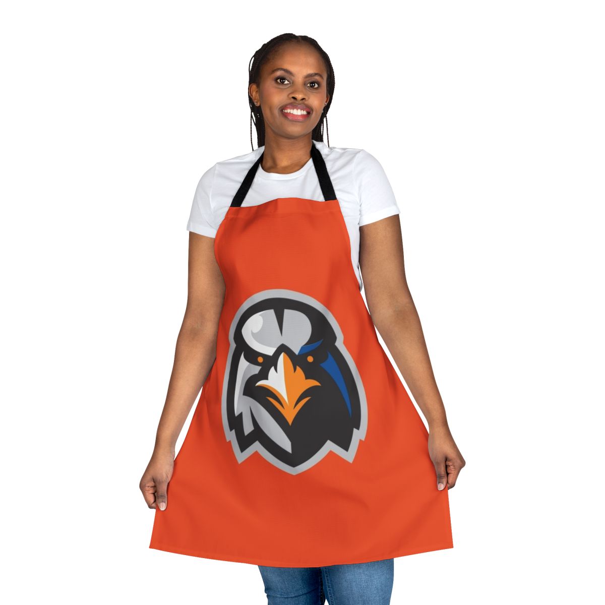 Harford County baseball team Ironbirds logo printed on a durable apron