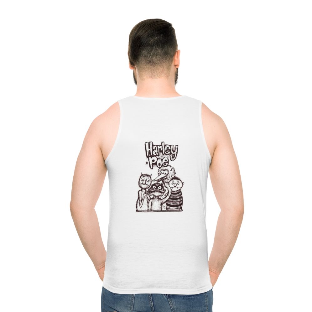 Harley Poe Folk Punk Retro Unisex Tank Top