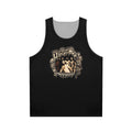 Harley Poe Folk Punk Unisex Tank Top