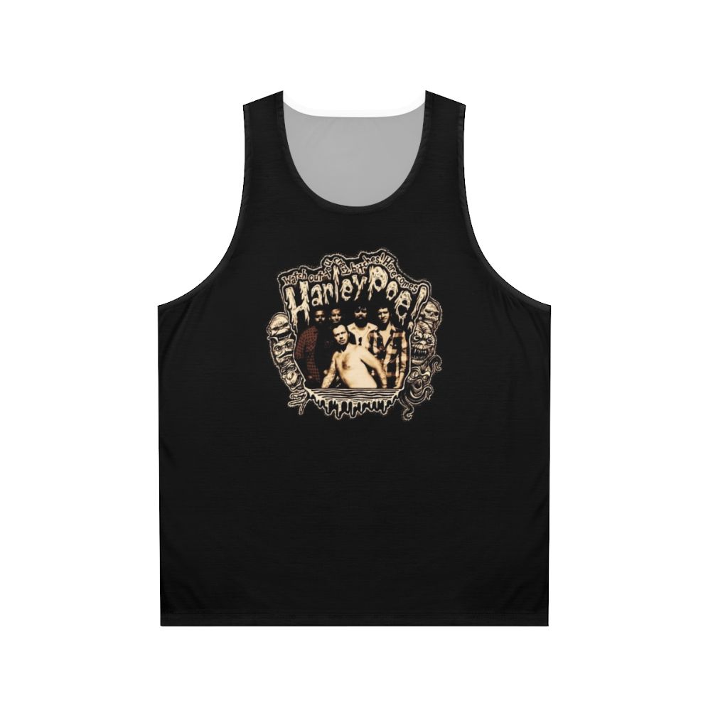 Harley Poe Folk Punk Unisex Tank Top