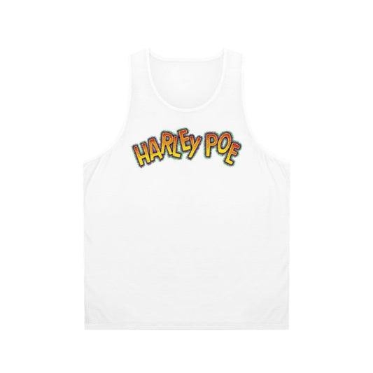 Harley Poe Unisex Punk Rock Retro Music Tank Top