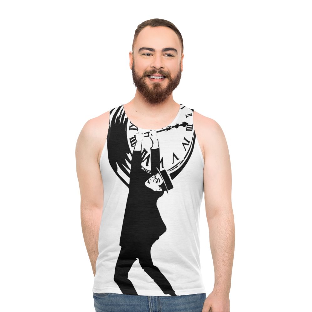 Harold Lloyd "Safety Last" Unisex Retro Tank Top