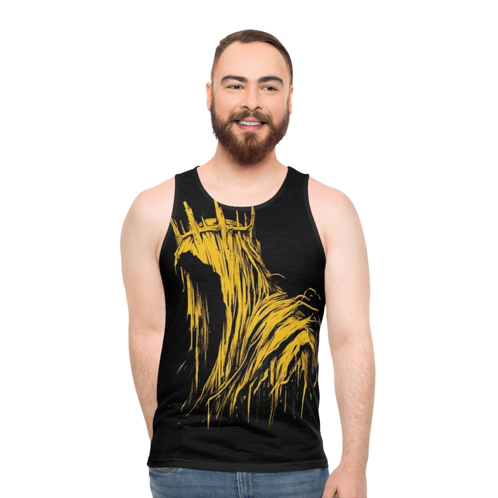 Hastur The King In Yellow Unisex Horror Tank Top