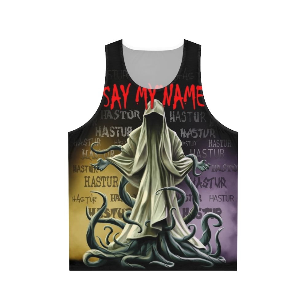 Hastur Lovecraft Horror Unisex Tank Top
