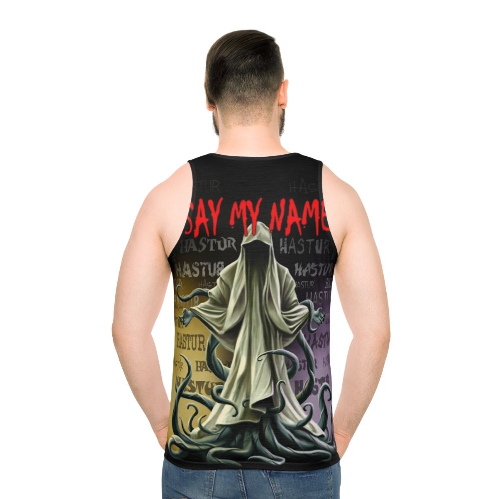 Hastur Lovecraft Horror Unisex Tank Top