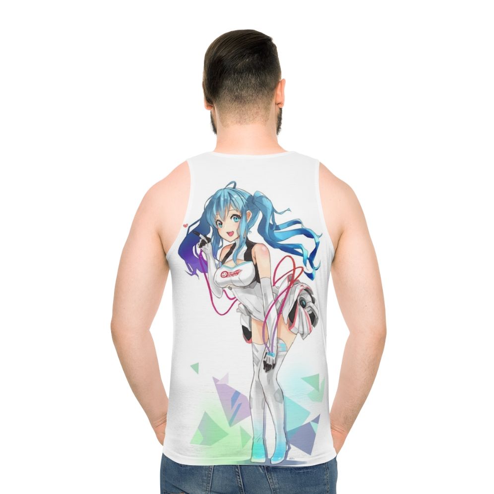 Hatsune Miku Racing Miku Anime Inspired Unisex Tank Top
