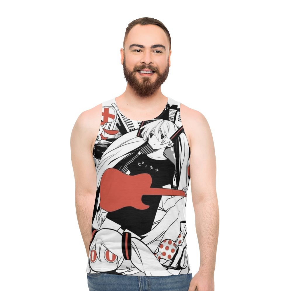 Hatsune Miku Anime Inspired Unisex Tank Top