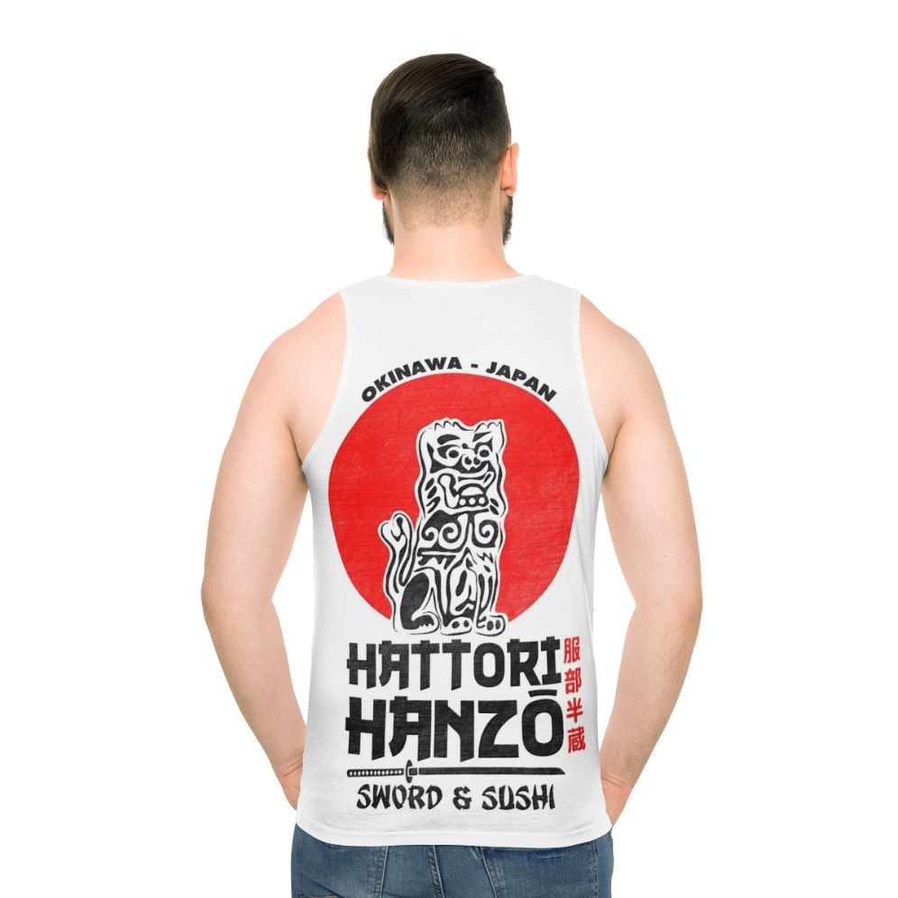 Hattori Hanzo inspired unisex tank top