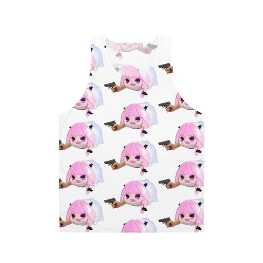 Haunted Astolfo Bean Plushie Unisex Anime Tank Top