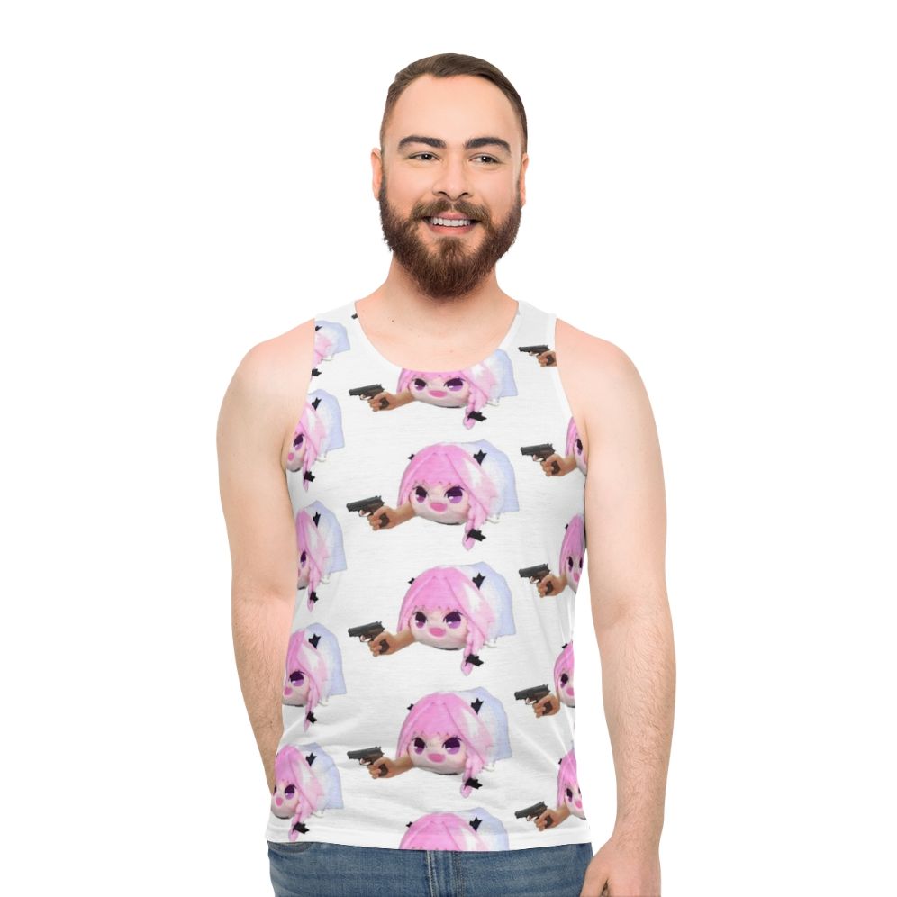 Haunted Astolfo Bean Plushie Unisex Anime Tank Top