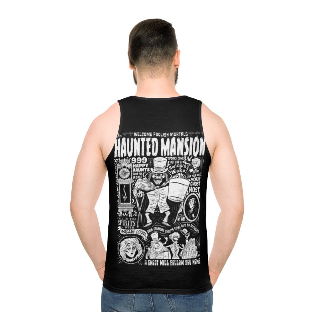 Haunted mansion spookshow unisex tank top