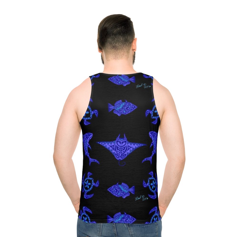 Unisex tank top featuring Hawaiian wildlife design
