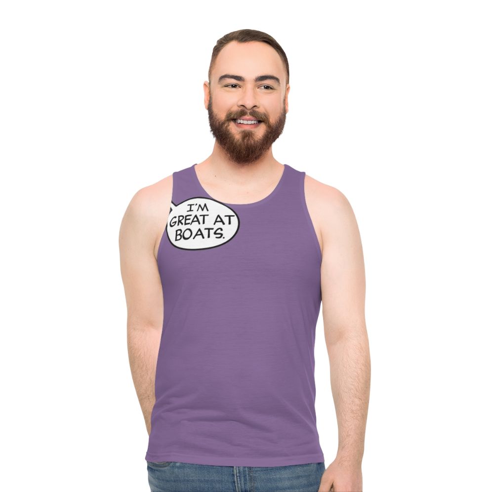 Hawkeye Boats Unisex Tank Top