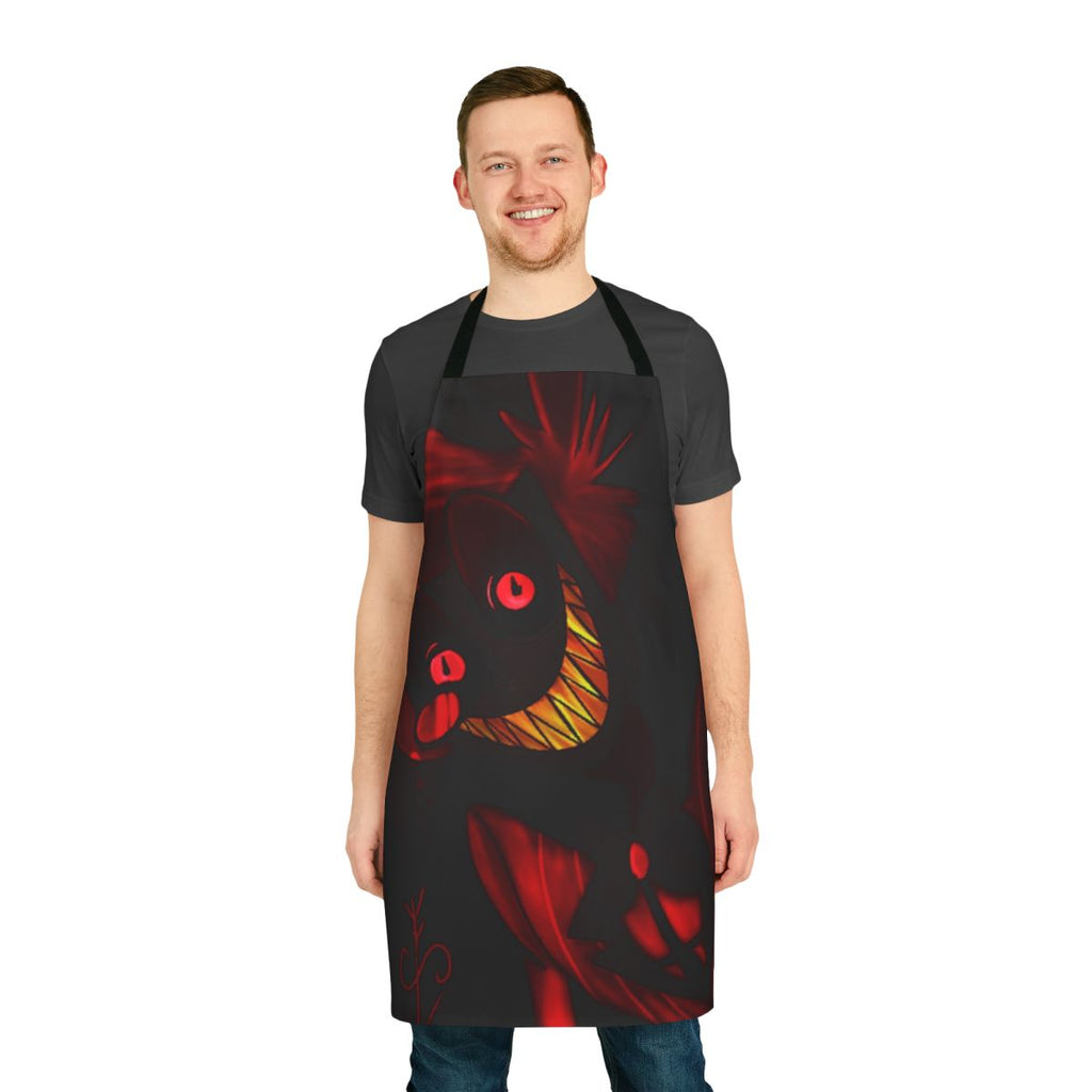 Hazbin Hotel Alastor Demon Themed Apron for Cooking and Baking