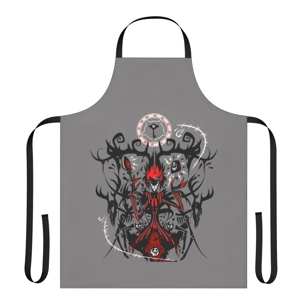 Hazbin Hotel Alastor-Inspired Kitchen Apron