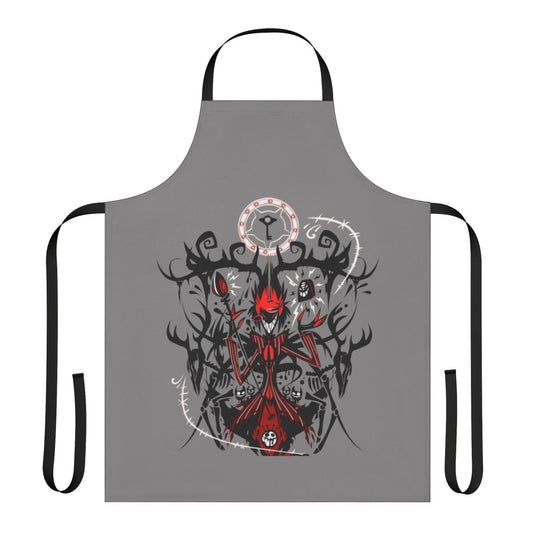 Hazbin Hotel Alastor-Inspired Kitchen Apron