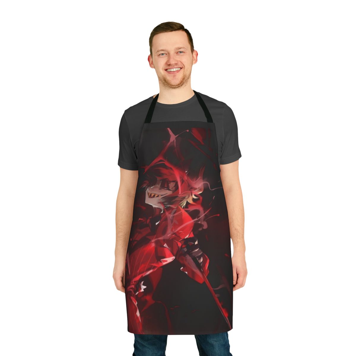 Hazbin Hotel Alastor Inspired Apron