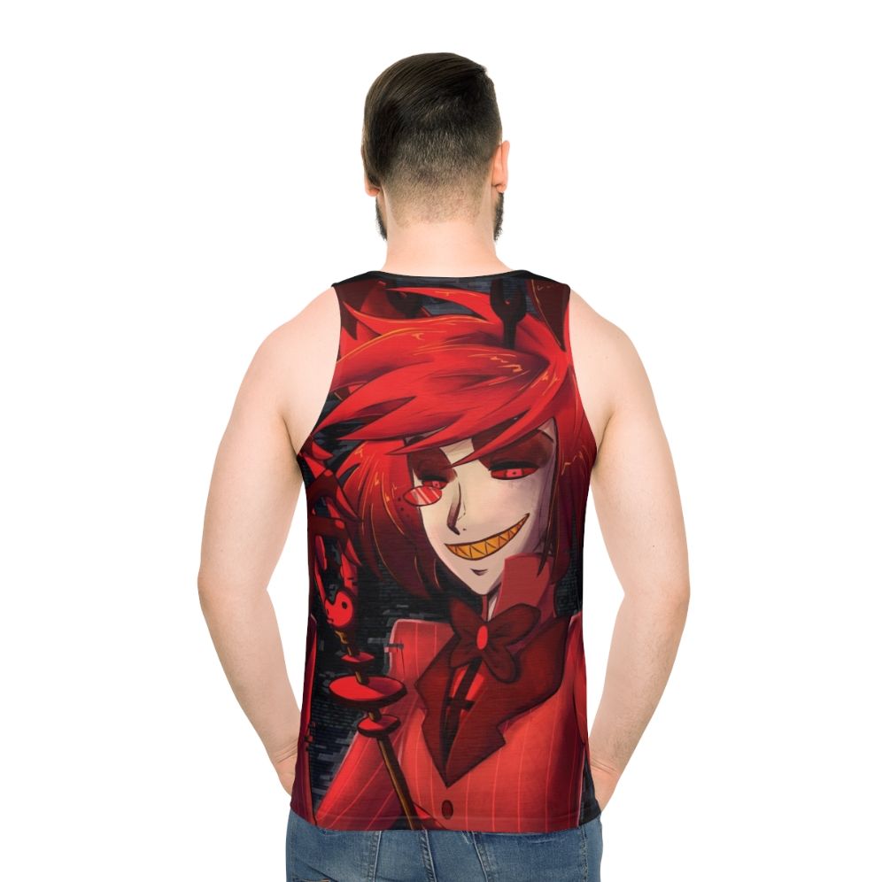 Hazbin Hotel Alastor Radio Demon Unisex Graphic Tank Top