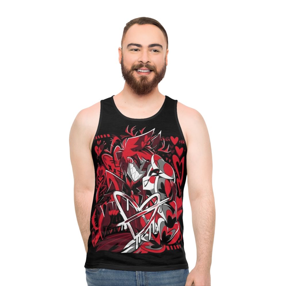 Hazbin Hotel Alastor Unisex Tank Top