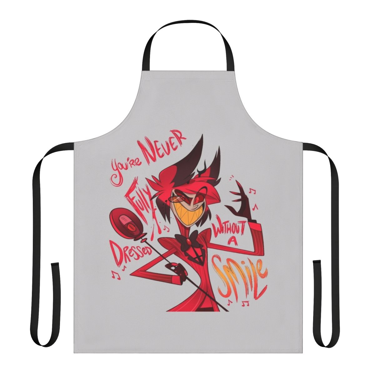 Hazbin Hotel Alastor Apron with Radio Demon Design