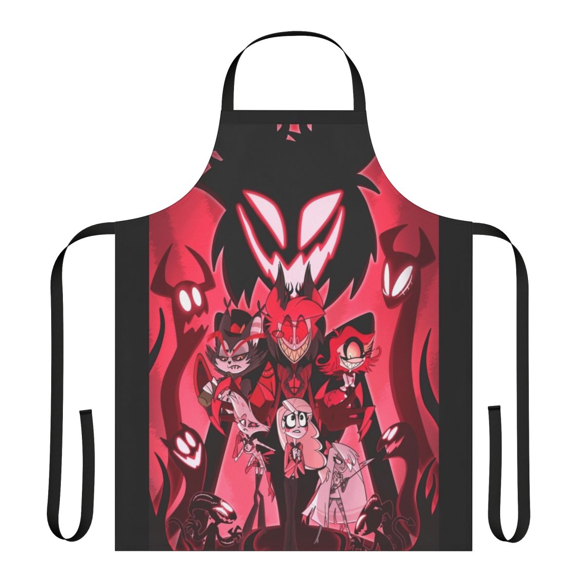 Hazbin Hotel Inspired Apron with Characters