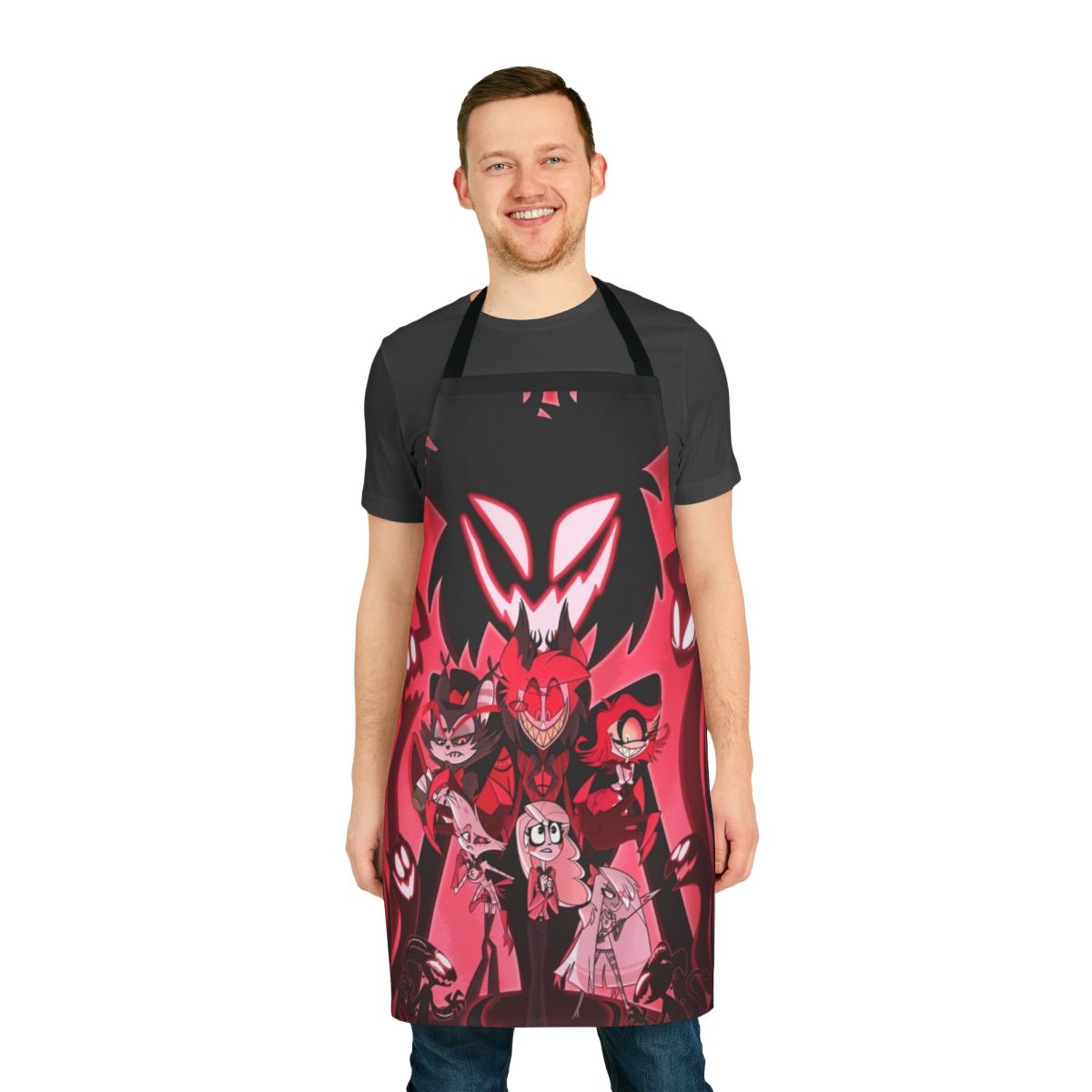 Hazbin Hotel Inspired Apron with Characters