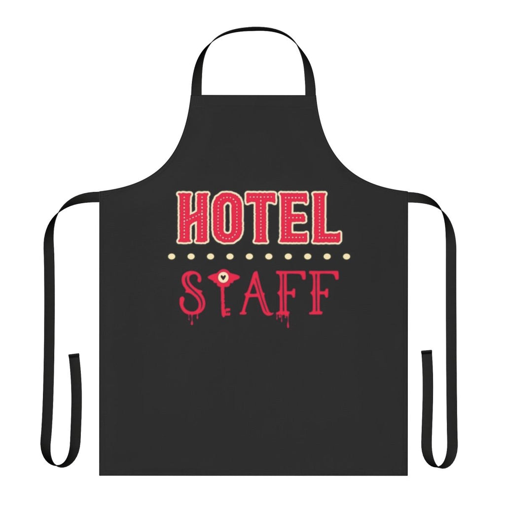 Hazbin Hotel-Inspired Staff Apron - Demon and Spider Themed Apparel