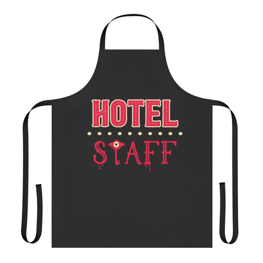 Hazbin Hotel-Inspired Staff Apron - Demon and Spider Themed Apparel