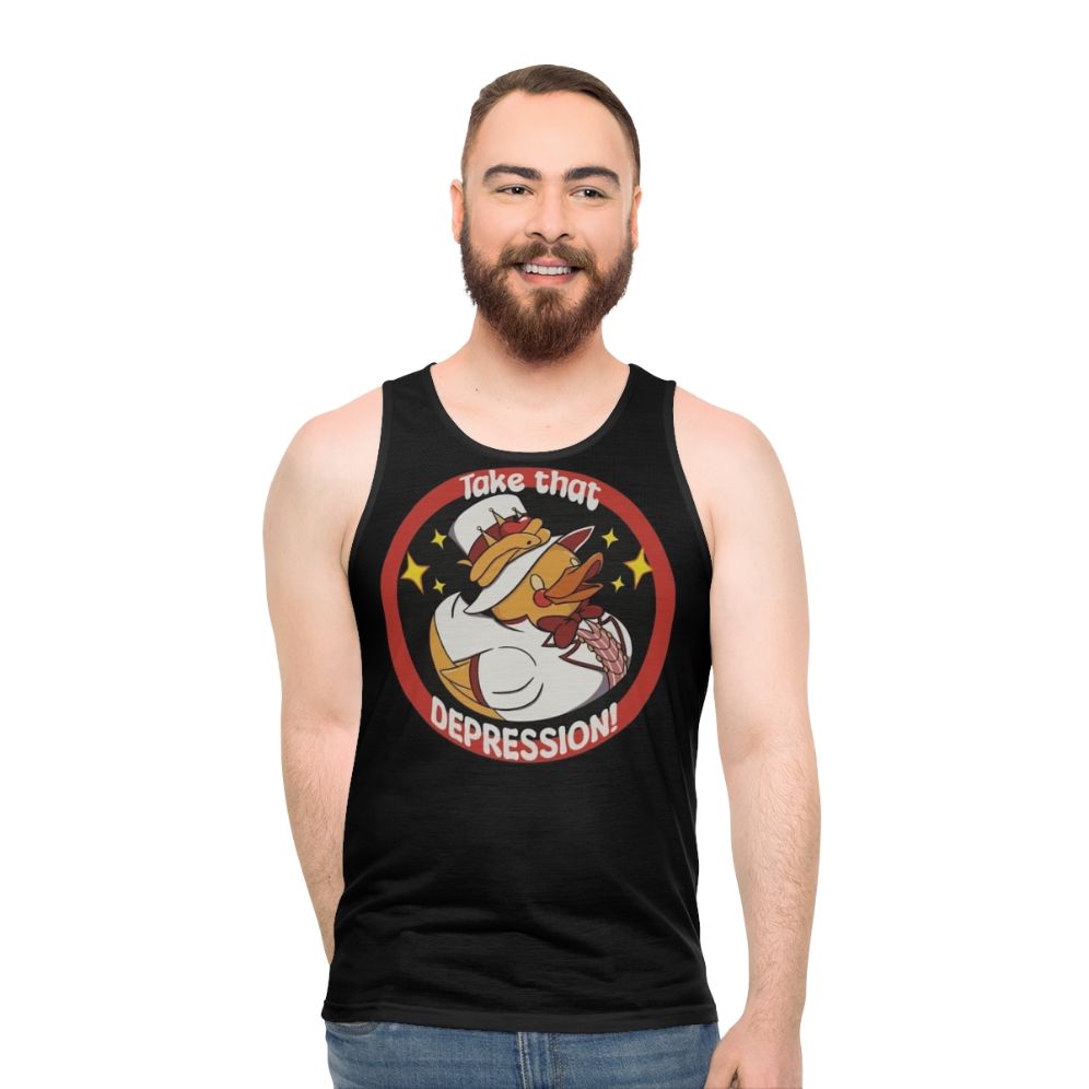 Hazbin Hotel inspired unisex tank top