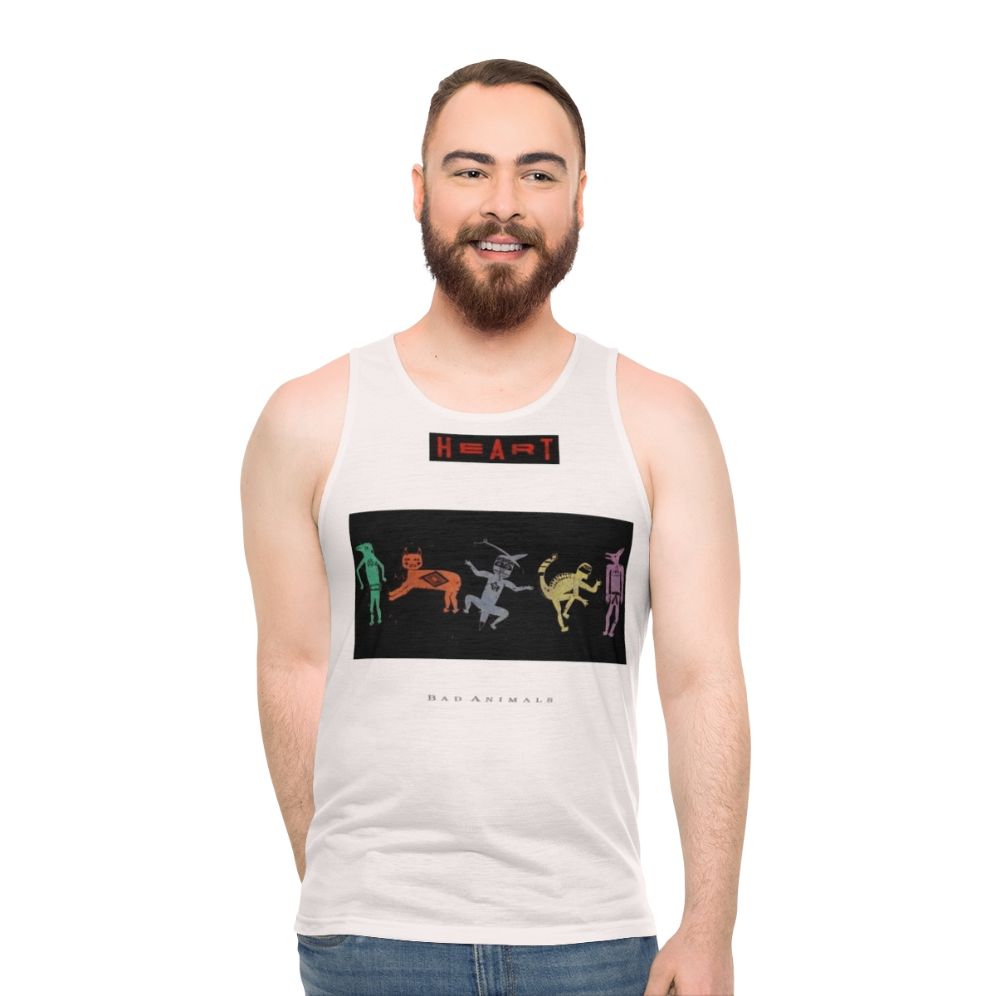 Heart Band's Classic 1987 'Bad Animals' Unisex Tank Top