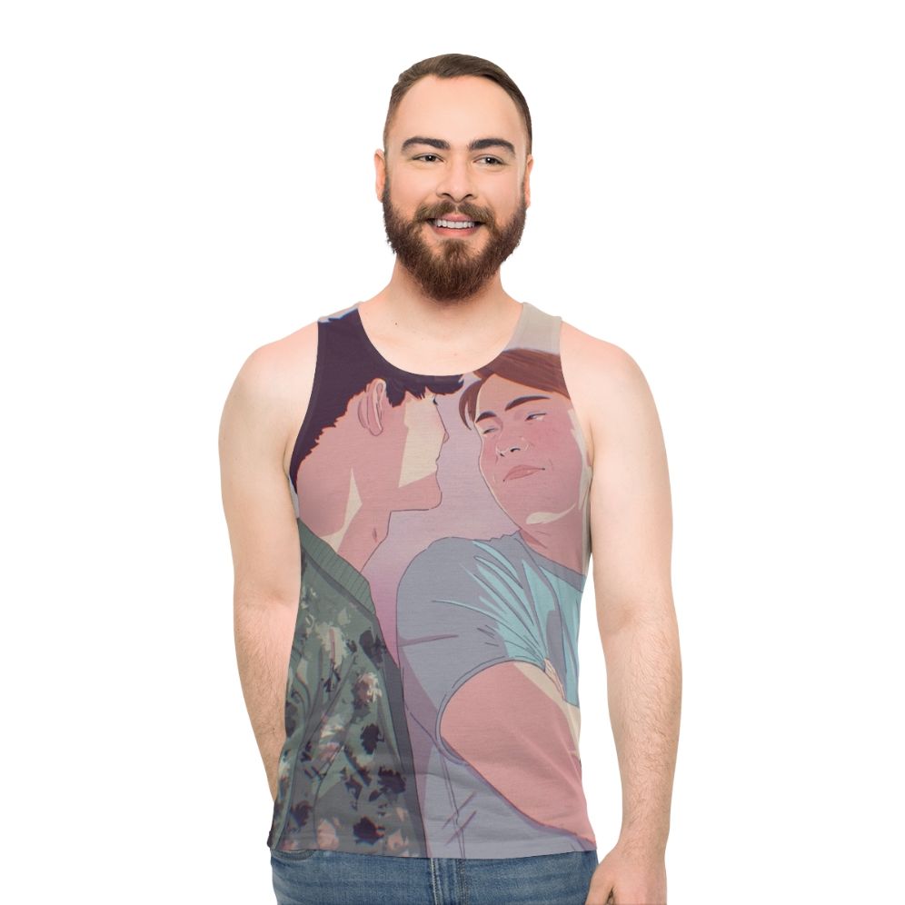 Heartstopper Charlie and Nick Unisex Tank Top