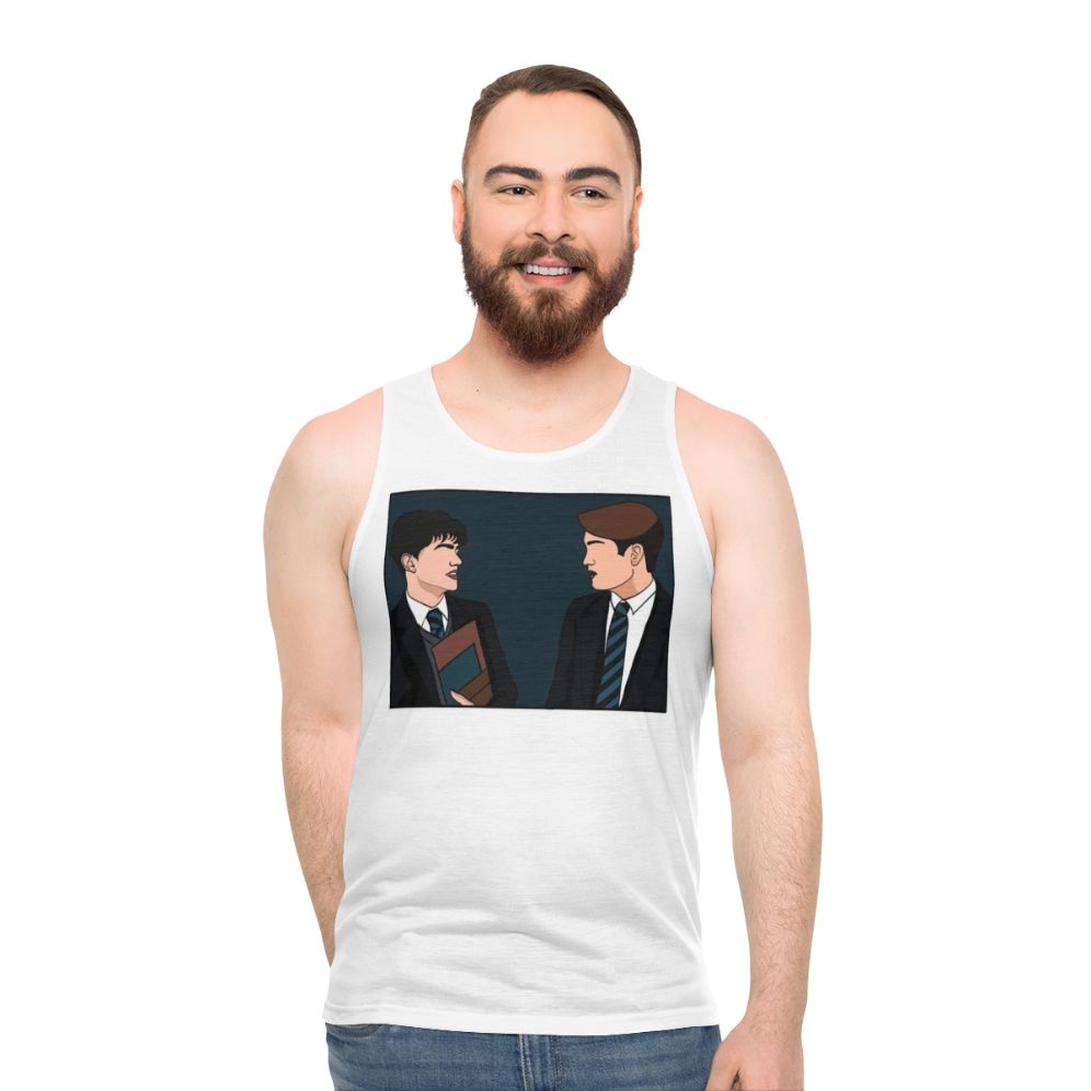 Heartstopper Charlie Spring and Nick Nelson Unisex Tank Top